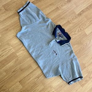 Cropped Polo Shirt Chaps Ralph Lauren Sz XL